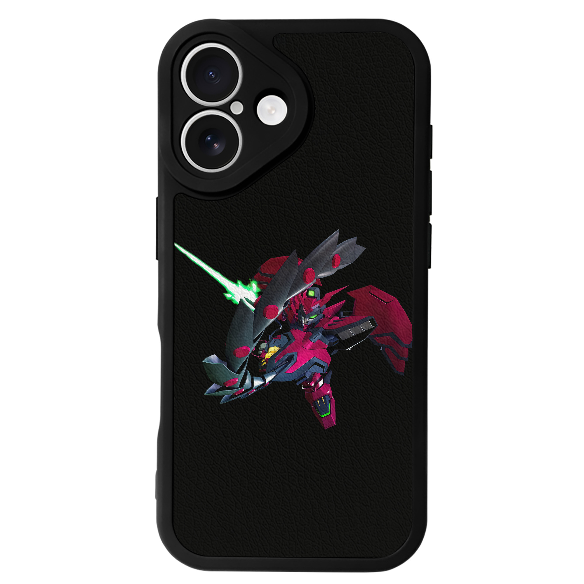 （画像用） 機動戦士ガンダム Mobile Suit Gundam 【iPhone 16シリーズ対応】シリコンスマホケース（レザー調） 材質：シリコン